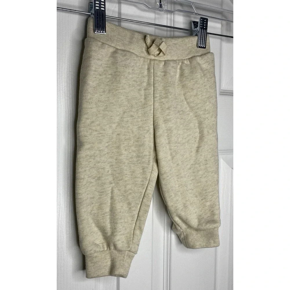 Ralph Lauren Baby‎ Comfort Drawstring Sweatpants Cream Size 9 Months